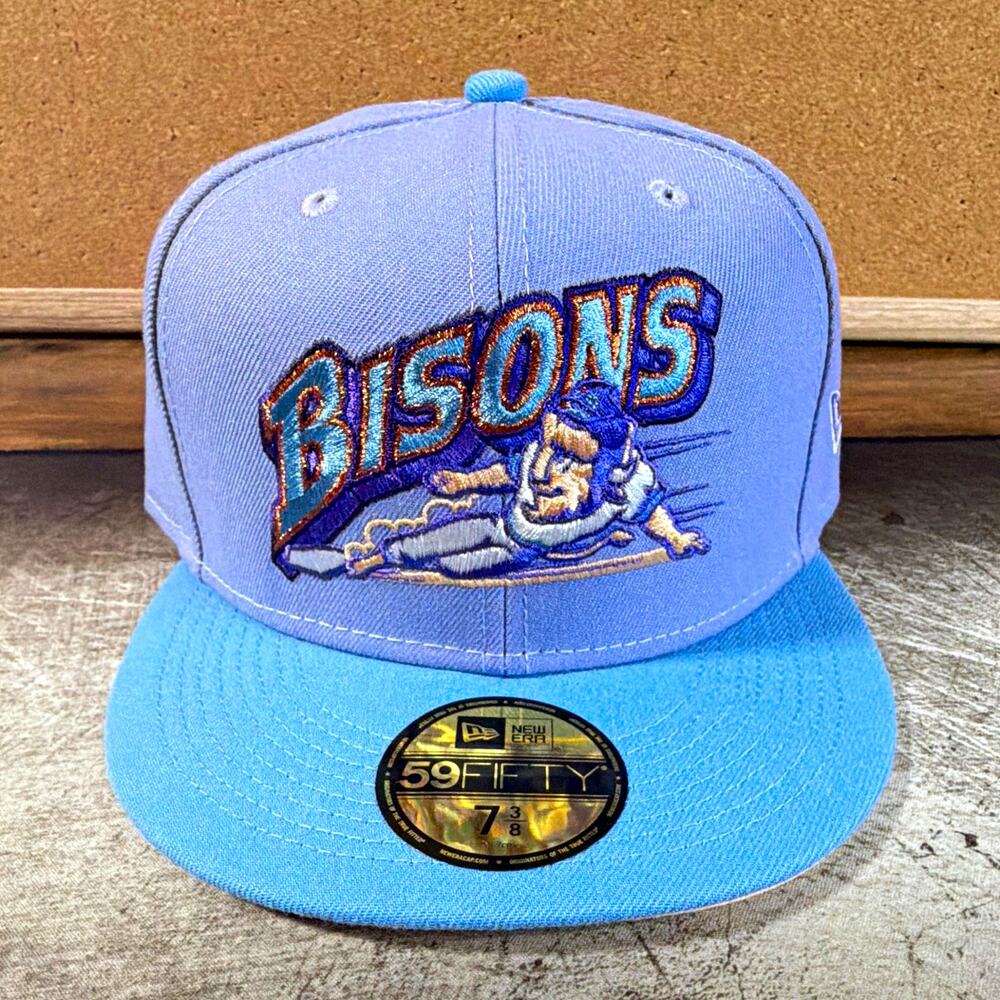 Exclusive European Release New Era 59FIFTY Buffalo Bisons Fitted Size 7 3/8